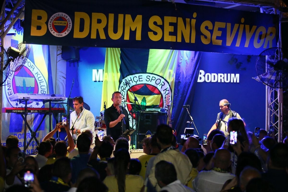 Fenerbahçe Kulübü Başkanı Koç’un Bodrum mesajları